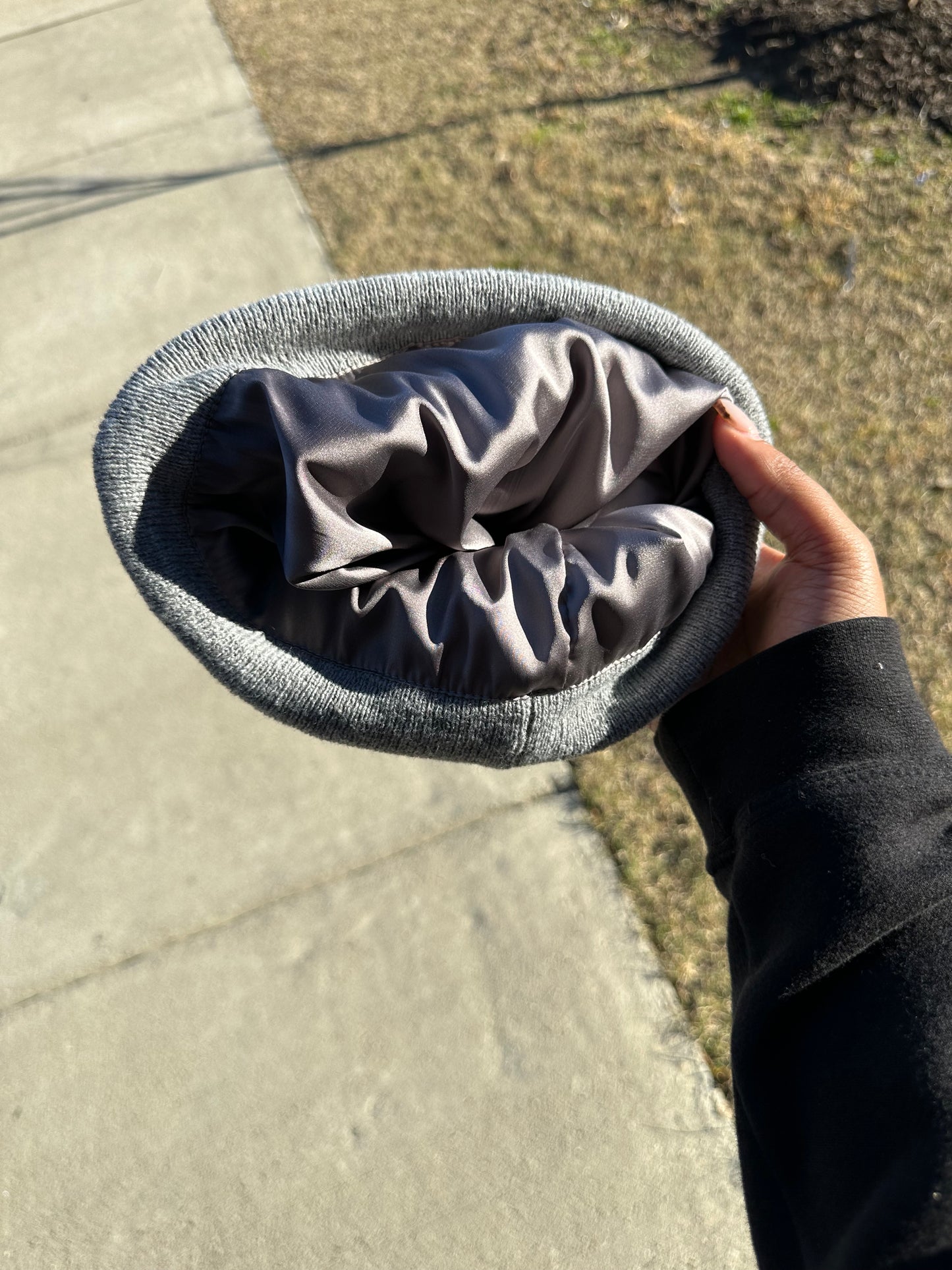 Lulufit silk infused beanie