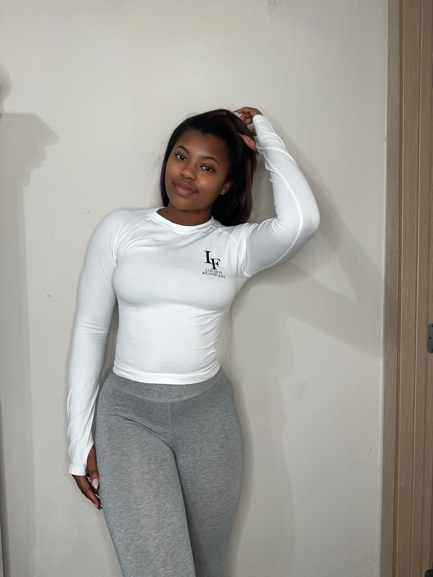 long sleeve LF fitted T